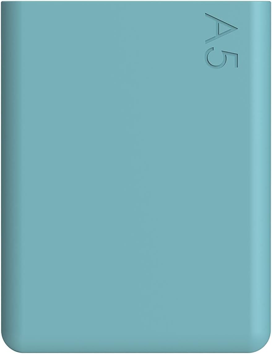 memobottle A5 (Sea Mist) Bundle - 25oz (750ml) - Bottle, silicone sleeve & lid |Slim Water Bottle for Bags, Beside Books & Laptops | BPA Free Tritan | Modern & Minimalist - Image 3