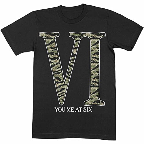 Photo de You Me at Six Camo Logo Mens T Shirt You Me at Six Tee S