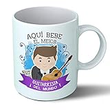 💪 Durabilidad y resistencia en cada sorbo. Fabricada con cerámica de alta calidad, esta taza es apta para microondas y lavavajillas, lo que garantiza que el diseño se mantenga intacto tras cada lavado. Perfecta para aquellos que buscan una taza que aguante el ritmo de su día a día