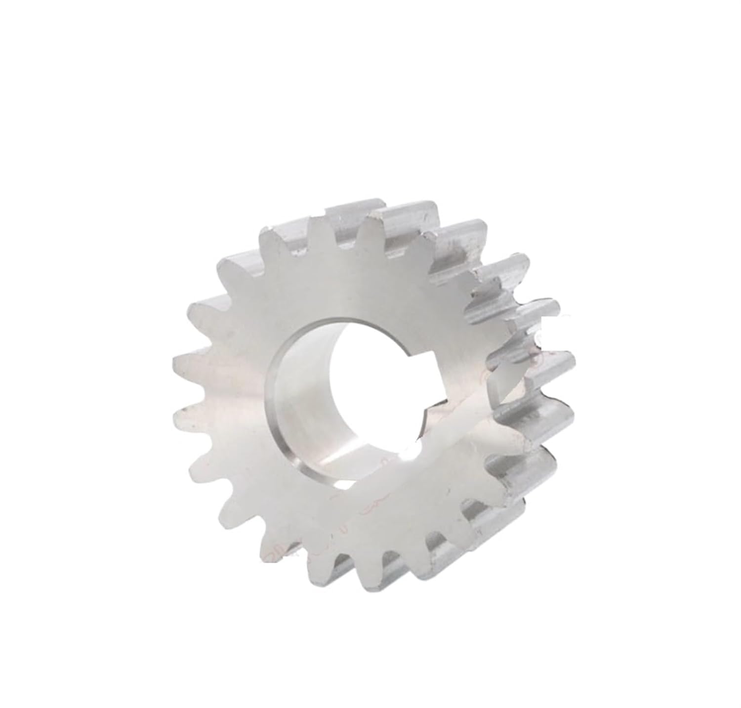 High Precision Motor Spur Gear 1pcs 2M 25 30 Teeth 304 Stainless Steel Spur Gear 2 Module 25T 30T Flat Cylindrical Gear Keyway Bore 20 25mm(30 Teeth-20mm (Keyway 6mm))