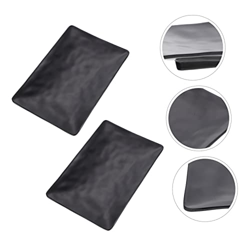 Set de plato rectangular para servir sushi miniatura 6
