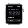 Apple Watch Nike SE (GPS + Cellular), Caixa alumínio prateado de 40 mm com Pulseira esportiva Nike platina‑pura/preta 12 41dRJZLacRL. SS100