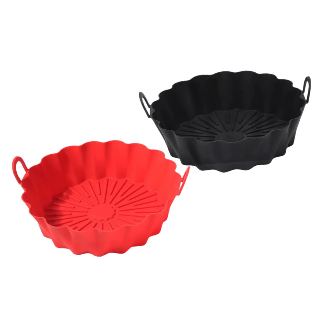 Tapis Réutilisable pour Friteuse à Air 2 Pièces en Silicone