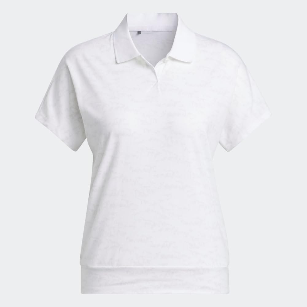adidas Women's Go-to Printed Golf Polo Shirt