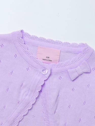 Girls Long Sleeve Cardigan Childrens Knit Open Front Bolero Shrug Sweater Coat4