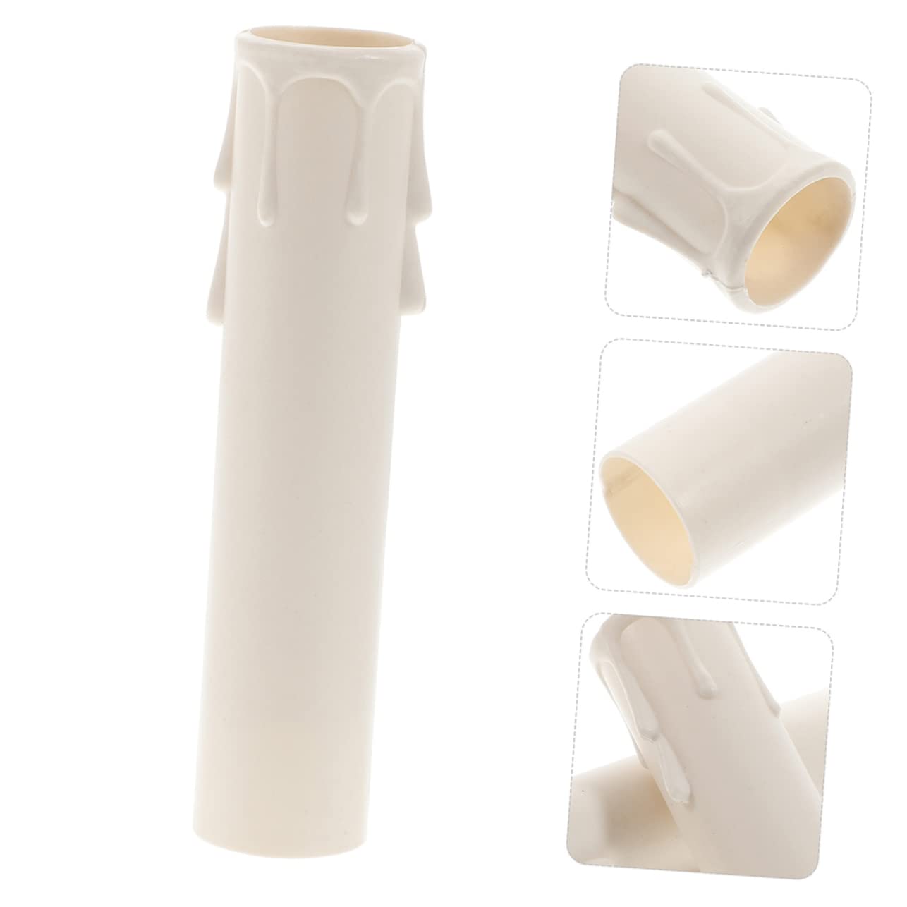 Cache-douilles Design Simple et Moderne Adaptés la Plupart des Ampoules en Pp