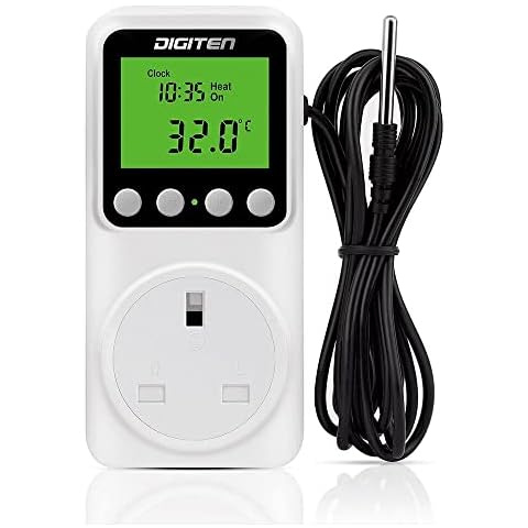 SENSTREE Digital Day-Night Thermostat with Timer Cover