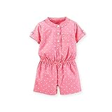 Carter's Baby Girls Pink Polka Dot Romper Newborn