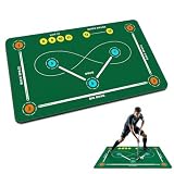 FARYODI Hockey Trainingsmatte für Stickhandling & Dribbling 150 x 90 cm