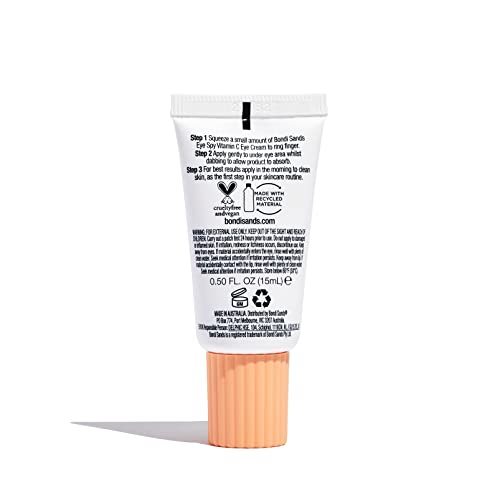 Bondi Sands Eye Spy Vitamin C Eye Cream 15ml | Enriched with Green Coffee Beans |Suitable for Sensitive Skin | Vegan + Cruelty Free | 15ml/0.50 FL Oz - Image 3