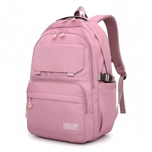 Mochila Bolsa Fofa Feminina Masculina Estilosa Elegante Academia Impermeável Escolar Viagem Trabalho Treino Fashion Mochilas Para Notebook Moderna Leve Passeio (Rose)