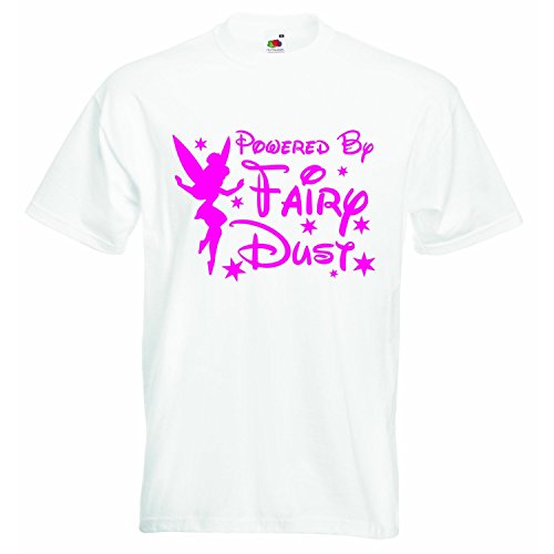 Impulsado por el polvo de hadas, camiseta personalizada para niños y niñas, unisex, ropa con...