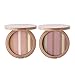 Belle Beauty by Kim Gravel Blushabelle Blush Bronzer - Multipurpose Compact Face Powder - Bronzer Blush Duo For Natural Glowing Skin - Cruelty-Free
