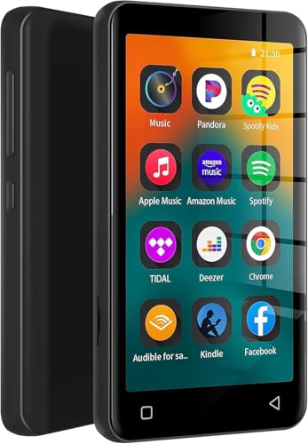 Image of innioasis 80GB MP3 Music Player with Bluetooth and WiFi, MP3 Player with Spotify Kids, Pandora, Audible, 4.0 inch Touch Screen Music Player Black