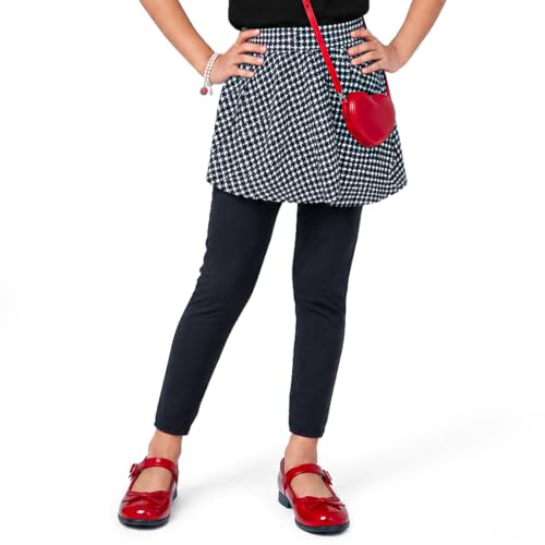 Image of YouGotPlanB Skeggings for Girls | Pack of 1 | 2-in-1 Skirt with Attached Leggings | Cotton | Ages 4-16 Years | Comfort fit | Ideal for Sports & Play