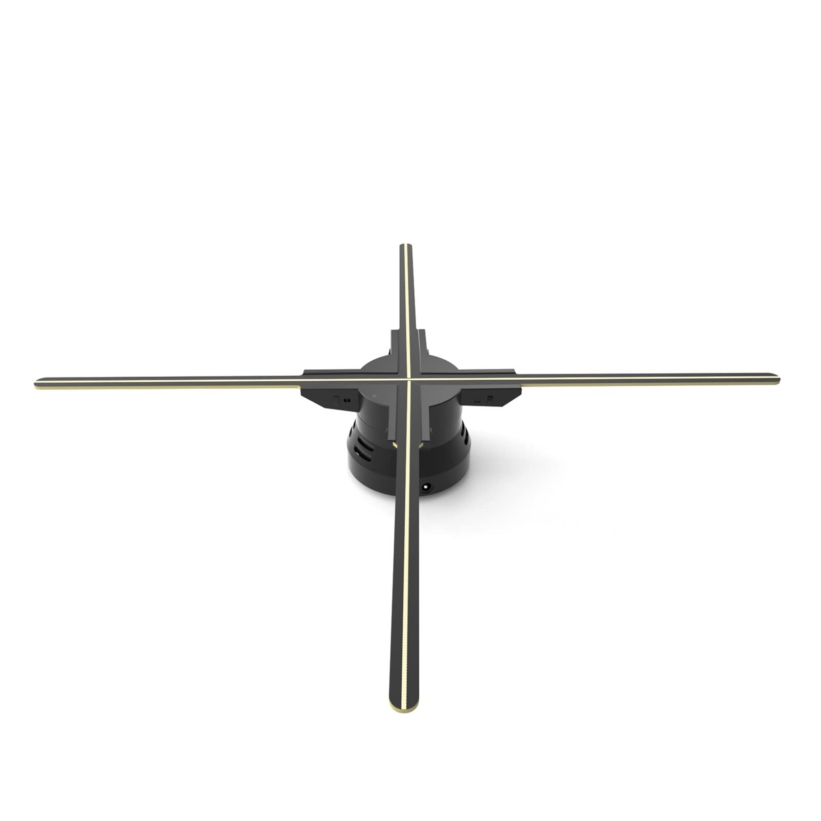 Abanico holográfico 3D 23,6 pulgadas Wifi 3D holograma ventilador Control Led pantalla Logo animación pantalla for tienda, Bar, fiesta publicidad pantalla Para carteles de tiendas, bares, casinos, fie