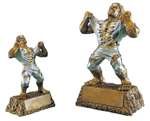 image for Decade Awards Monster Victory Trophy - 6.75 Inch Tall | Triumphant Bea