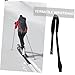 SAFIGLE 4pcs Adjustable Ski Pole Straps Wristbands for Trekking Sticks and Walking Canes Versatile Accessories for Outdoor Activities