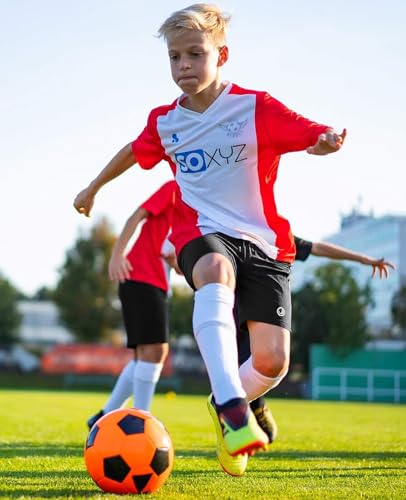 5 Pack Boys Athletic Shorts with Pockets Active Youth Basketball Shorts Quick Dry Kids Gym Soccer Shorts4