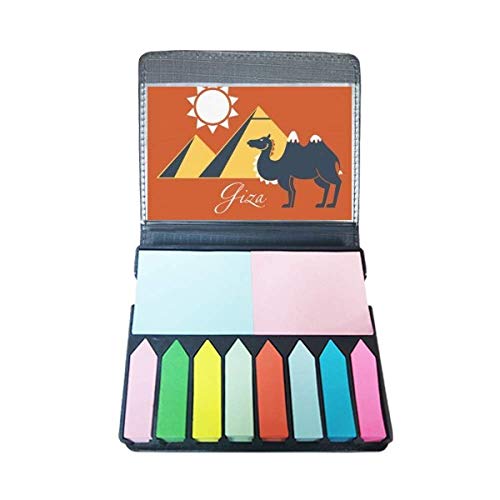 Marque-page autocollante pyramide et sphinx pour vos lectures du soir