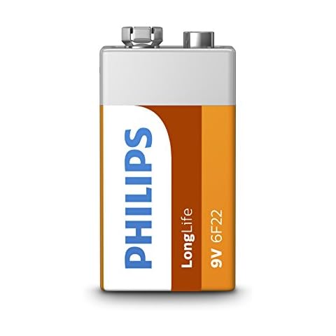 PHILIPS 9V Alkaline Battery - 6F22 Cover