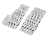 / NiuLumea BGA Reballing - Kit di stencil con riscaldamento diretto e stazione di supporto per riparazione della memoria, sfere per saldatura da 045 mm, in acciaio inox