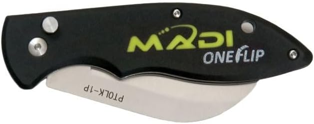Madi One Flip PTOLK-1P Lineman Knife (Pointed Hawkbill)