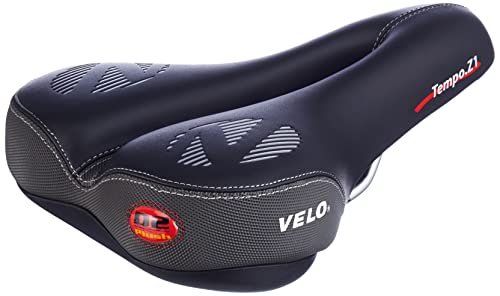 Fahrradsattel Point Velo Herren Trekking Sattel Tempo Z1 Schwarz