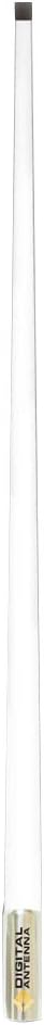538-AW-S - Aftermarket Replacement 8 AM FM Stereo Antenna - White Compatible with Digital Antenna