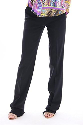 Etro Pantalone Nero in Viscosa, Donna, Taglia 44. : Amazon.it: Abbigliamento
