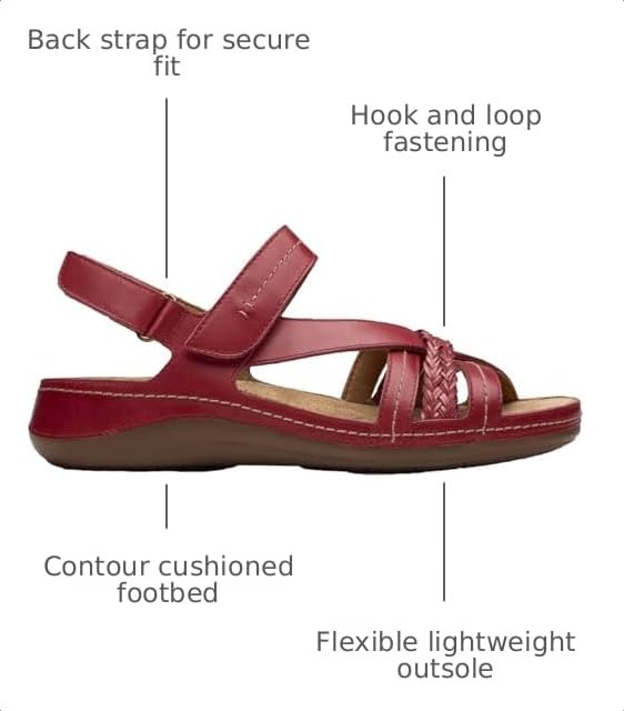 Image of Clarks - Womens Cecily Strap Sandals