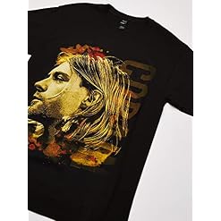 Kurt Cobain et Side View SS T-shirt pour homme - Les Beatles, Paul McCartney, John Lennon, RIngo Starr, George Harrison Kurt Cobain et Side View SS T-shirt pour homme – Image 2
