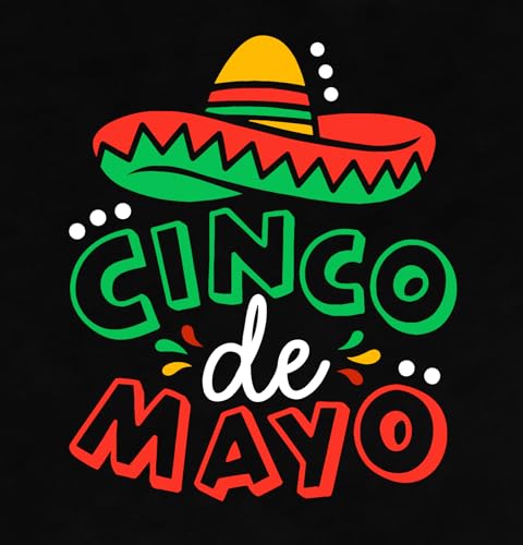 Cinco De Mayo Shirt Women: Let's Fiesta Shirt Mexican Party T-Shirt Graphic Tee Funny Letter Print Tops (Black4, X-Large) — view 5