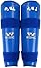 Wesing Martial Arts Protector Equipments Sanda Kickboxing kit 8pcs Gear Set for Men (S(4.92ft~5.25ft,105.6lb~114.4lb), Blue)