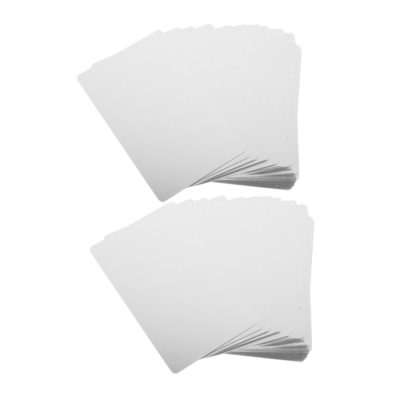 Lot De 200 Cartes De Visite Vierges En Alliage Daluminium Et Métal Pour Sublimation Gravure Épaisse Impression Au Bureau