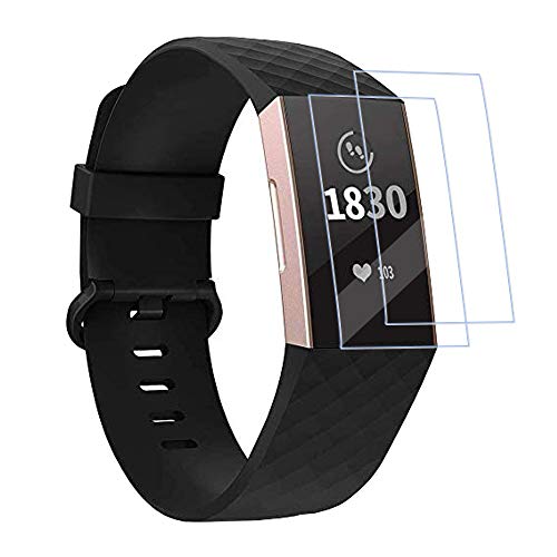 �y2���Z�b�g�z For Fitbit Charge 4 �t�B���� Fitbit Charge4 �ی�t�B���� �yJinmdz�zTPU���E���𕂂��Ȃ��E�����ߗ��E�����^�E�w��h�~�E��ʑN�₩�����ׁE�\��t���ȒP Fitbit charge 4 �Ή�