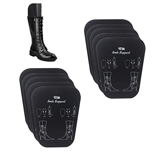 C100AE 10PCS 10 Zoll Stiefelspanner Reitstiefel, Stiefelhalter, Boots Shapers,Stiefelspanner Form Einsätze Hoch Stiefel Stütze,Stiefelspanner Kunststoff Overknee Stiefel,für Damen und Männer Cover