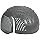 Ergodyne Skullerz 8945F(x) Universal Bump Cap Insert with Extra Venting, Fits Into Any Baseball Hat, Charcoal
