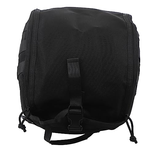 Housse de protection pour casque en toile durable et résistante noire
