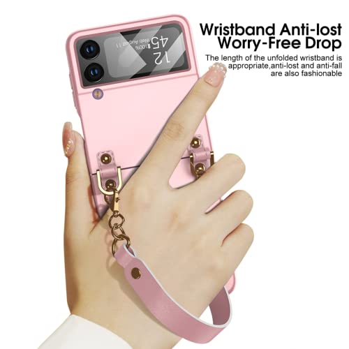Capa Para Samuang Galaxy Z Flip 4, Bolsa Criativa Ultra-fino Elegante Capa De Telefone Celular Femin