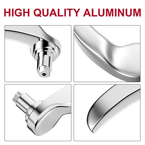 Amazicha Chrome Aluminum Saddlebag Saddle Bag Latch Kit Lid Lifter Compatible For Harley Davidson Touring Street Glide Electra Glide Road Glide Road King 2014-2023 #TOP2
