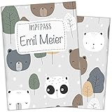 2 GRÖßEN ZUR AUSWAHL: FÜR DEN DEUTSCHEN IMPFPASS - Bitte schaue dir die Angaben in dem Bild an, und wähle danach deine Größe aus.