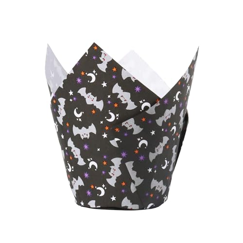 PME Halloween Tulip Muffin Cases - Pumpkin Party (Pack of 24) - Image 4