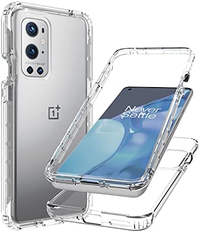 Bohefo Clear Case Compatible with OnePlus 9 Pro 5G Case for Girls Women, Cute Crystal TPU Bumper Shockproof Protective Phone Case Cover for OnePlus 9 Pro 5G (Clear)