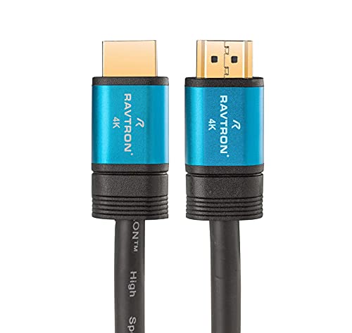 Image of Ravtron High Speed HDMI Cable with Ethernet - Supports 3D, 4K 60Hz, Audio Return - Version 3 Meter /10 Feet