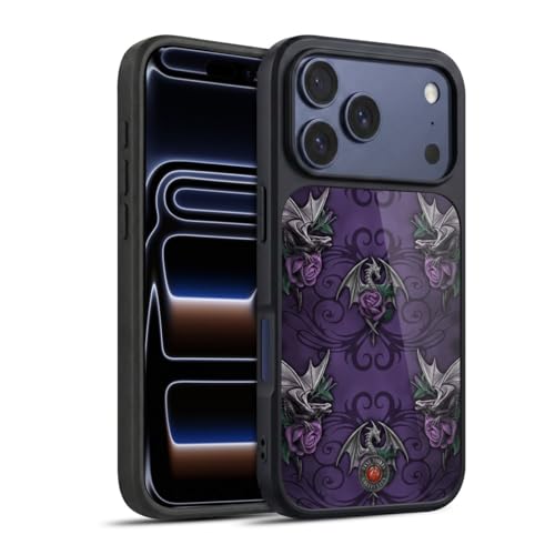 Coque en gel renforcée haut de gamme Anne Stokes Dragons 3 finition premium pour iPhone 17 Pro