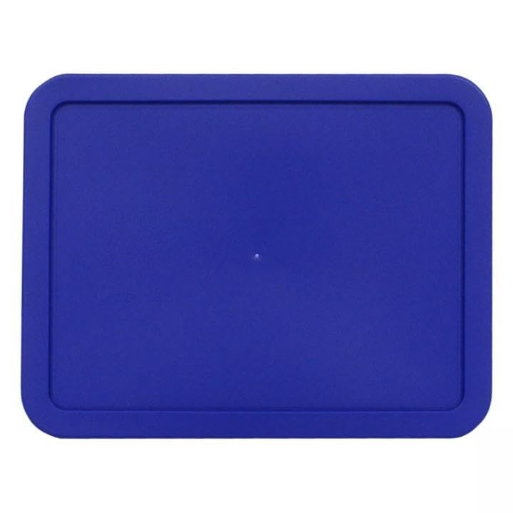For Rectangular Blue 6 Cup Plastic Storage Lid Cover for Glass Dish