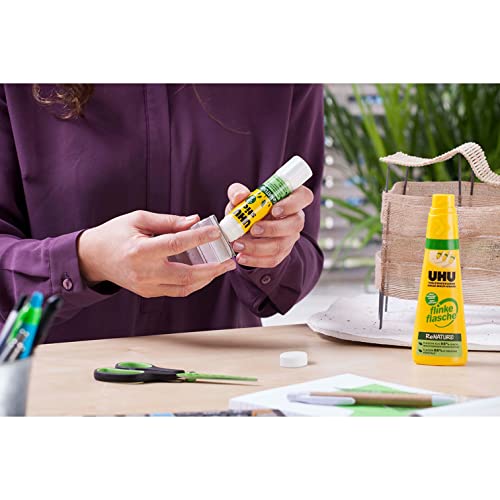 Uhu Twist & Glue Renature - Solvent Free, Multi Purpose Adhesive In A Plant Based, Bottle 35Ml, Pack Of 3 #TOP3