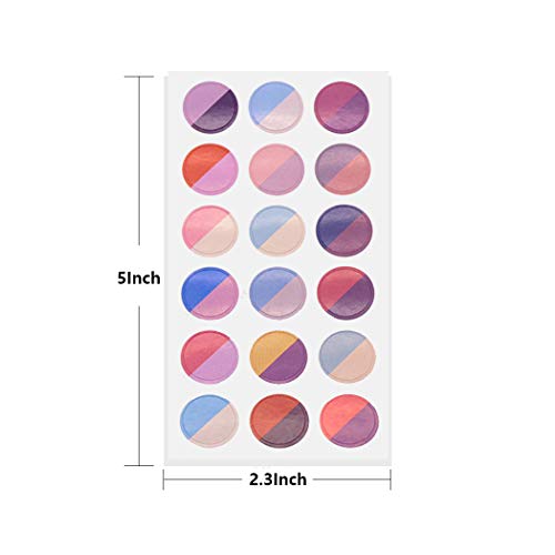 24 Sheets Colorful Decorative Adhesive Sticker Scrapbooks Decorative Labels for Diary, Album Card Making DIY Arts and Crafts (24 Sheet Mixed Sticker-02)