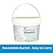 BOHS Foam Clay Pro - 3 lbs Bucket, Air Dry, No Cracks, No Stains - Modeling Clay for Adult Arts & Crafts Projects, Cosplay Items, Figurines - Age 3 Years & up
